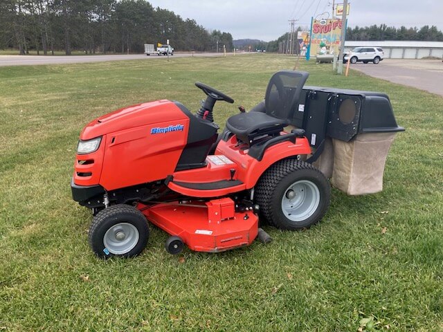 Used simplicity mowers outlet for sale near me